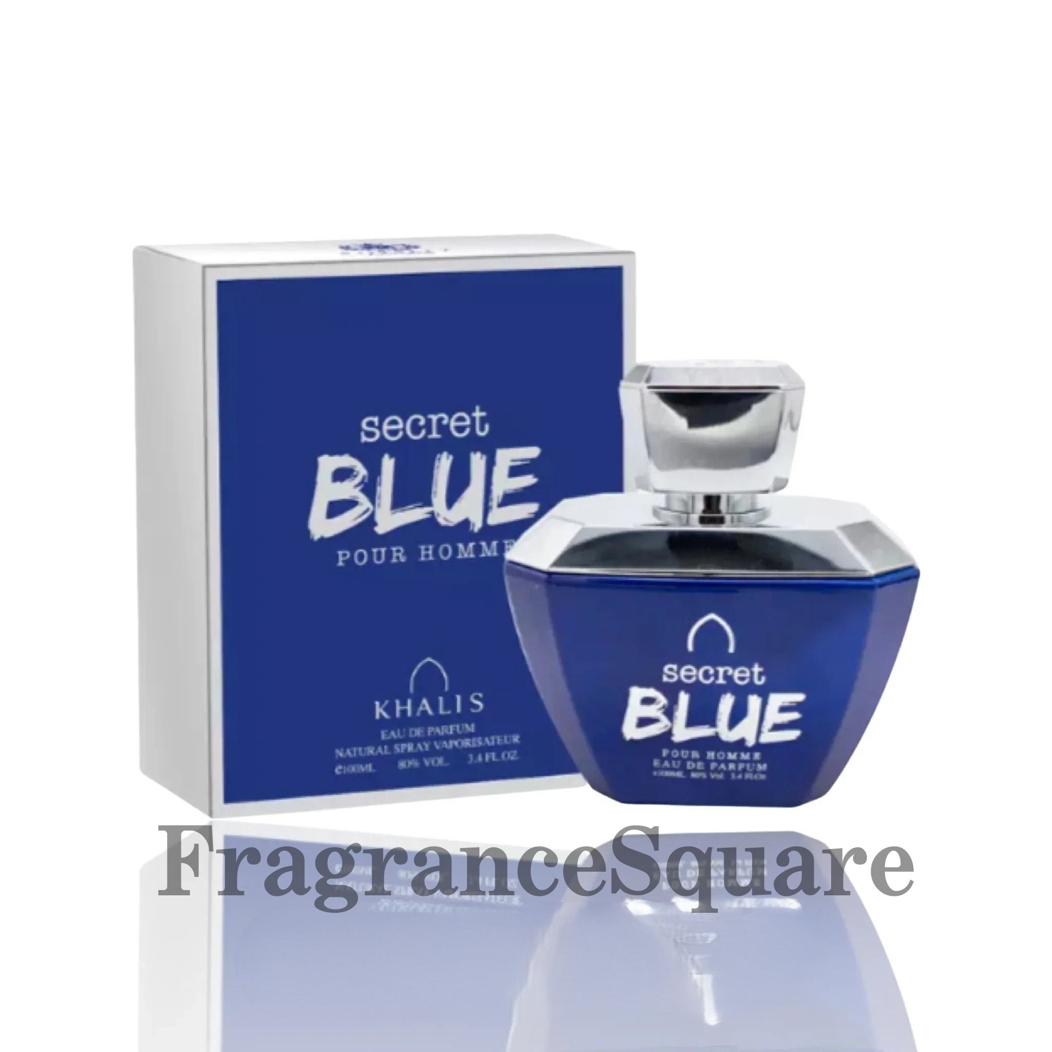 Secret Blue | Eau De Parfum 100ml | Khalis *Inspired By Bleu*
