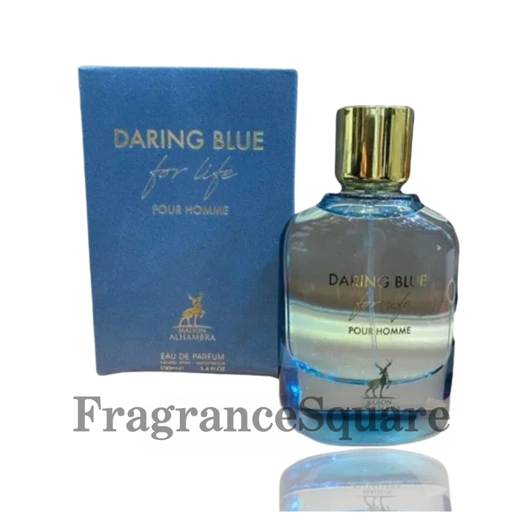 Daring Blue For Life | Eau De Perfume 100 | by Maison Alhambra