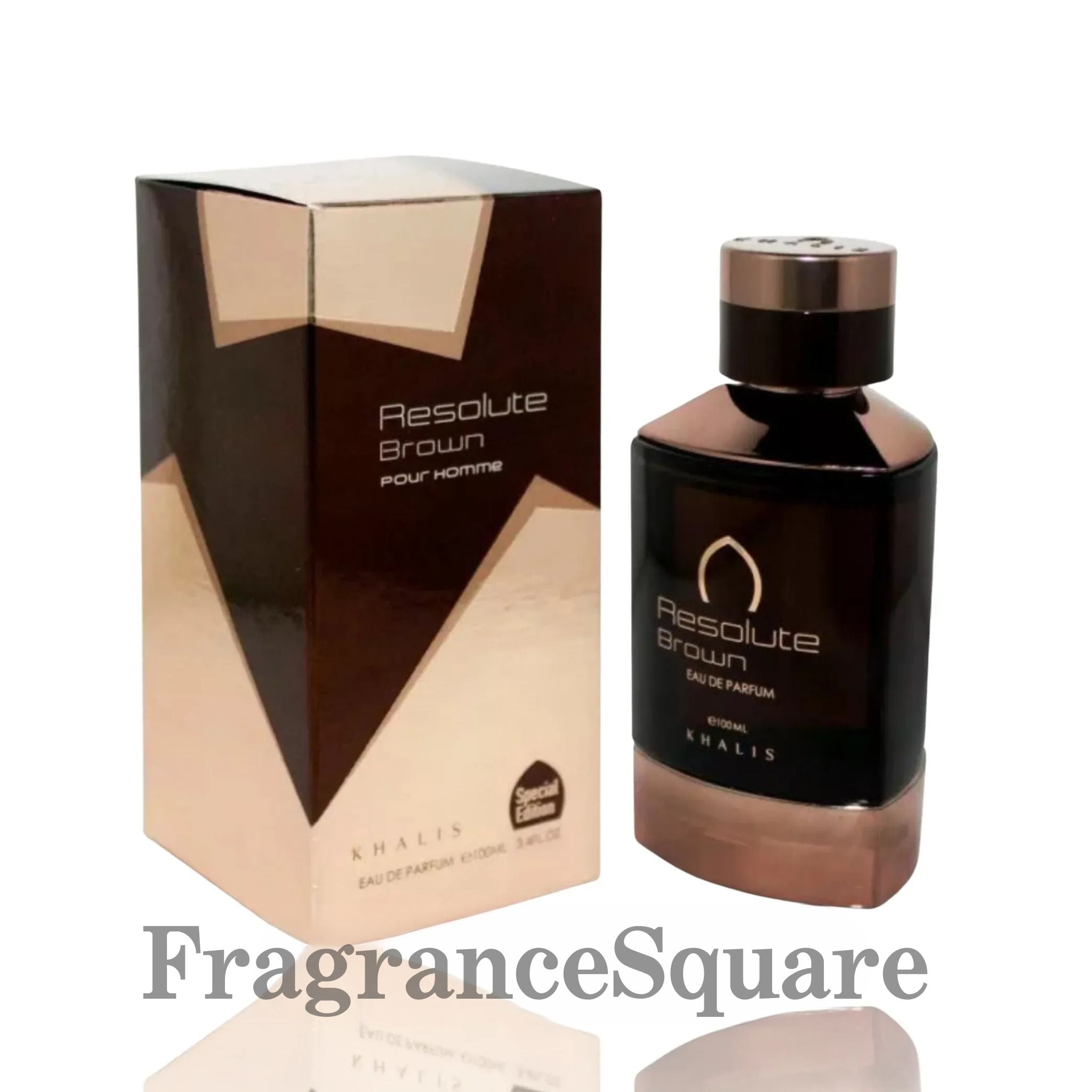 Resolute Brown | Eau De Perfume 100ml | Khalis