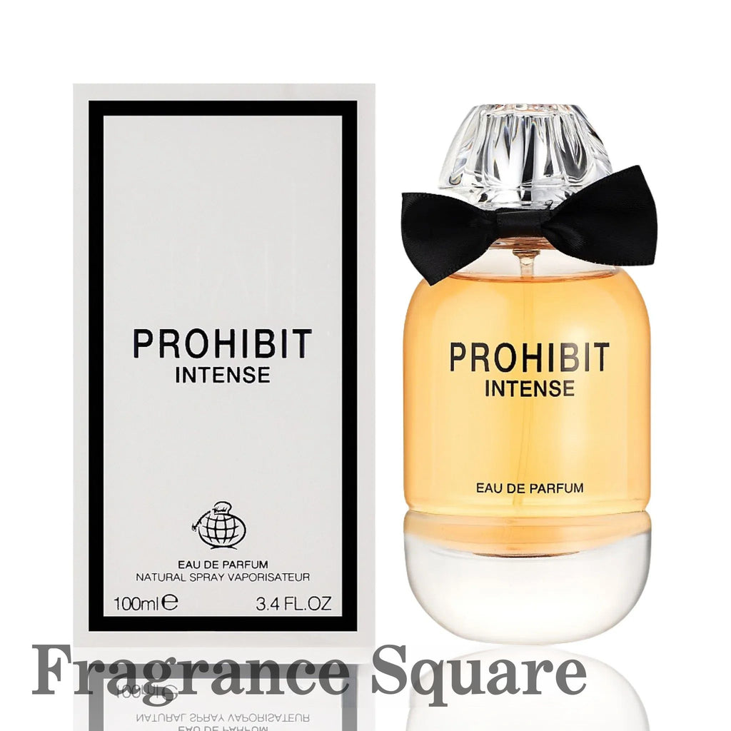 Prohibit Intense | Eau De Parfum 100ml | by Fragrance World