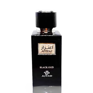 Aitizaz Black Oud | Eau De Perfume 100ml | by Ajyad