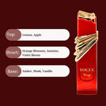 Vogue Rouge EDP Spray 100ML (3.4 OZ) By Maison Alhambra | Long Lasting, Fruity