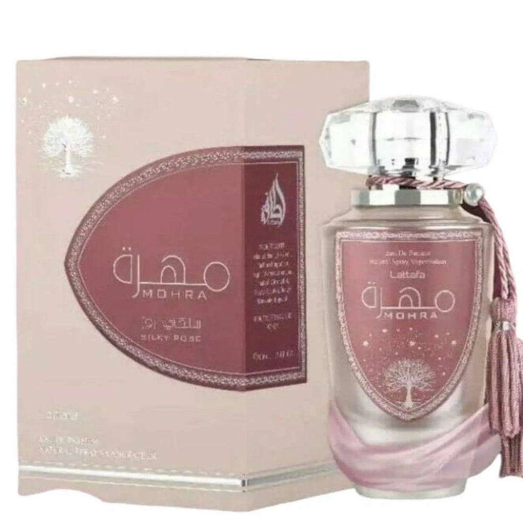 Mohra Silky Rose EDP Perfume By Lattafa 100 ML - New Rich Fragrance