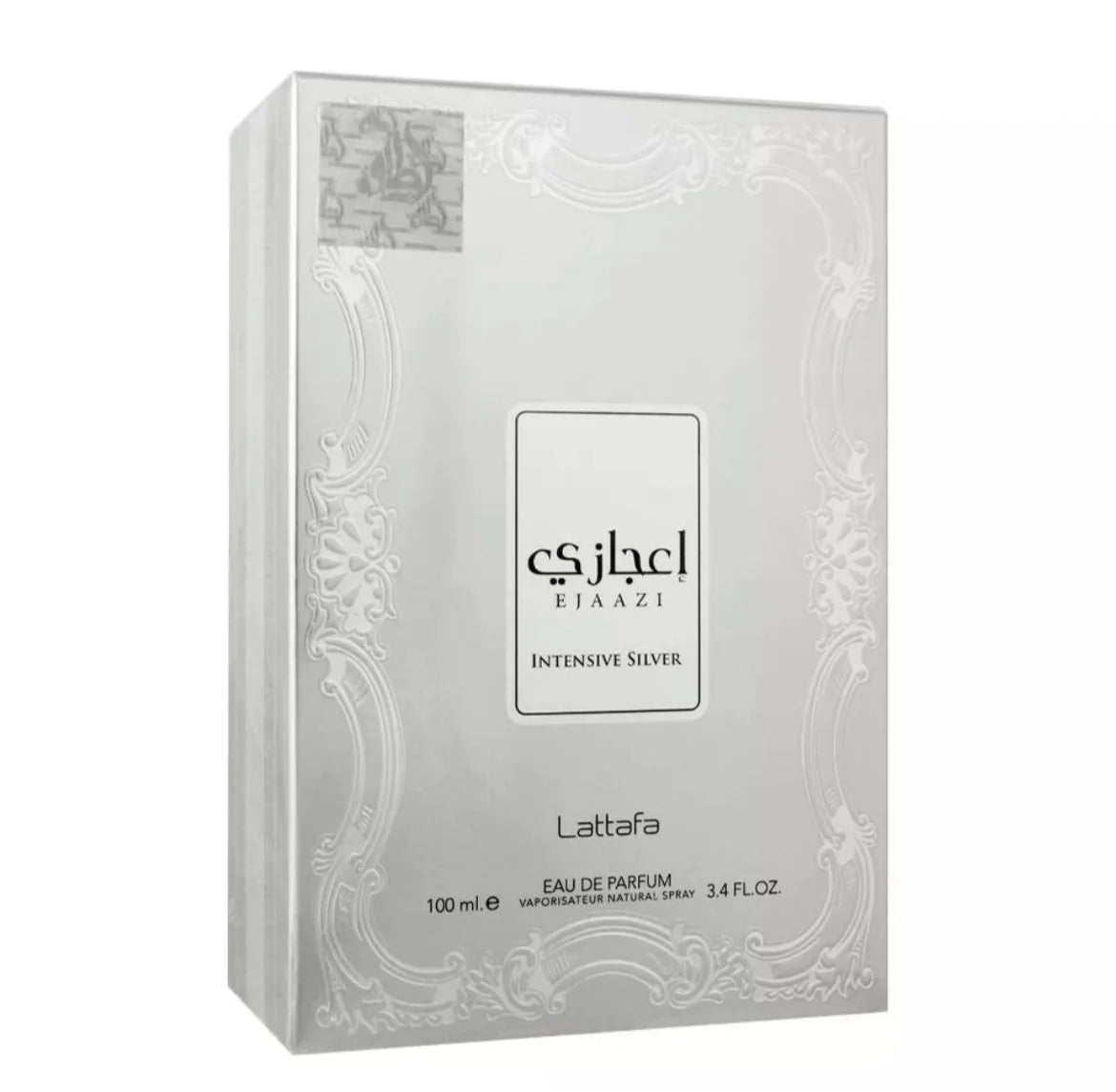 Ejaazi Intense Silver | Eau De Perfume 100ml | by Lattafa