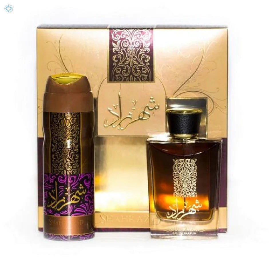 Shahrazad | Gift Set| Eau De Parfum 100ml+ Deodrant | by Lattafa