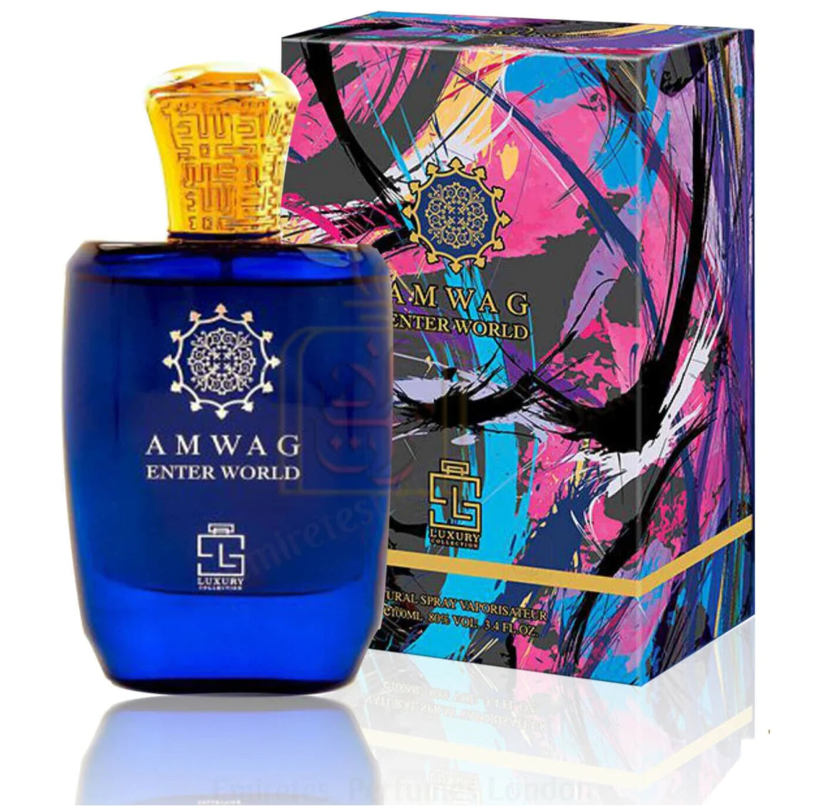 Amwag Enter World | Eau De Perfume 100ml | by Khalis