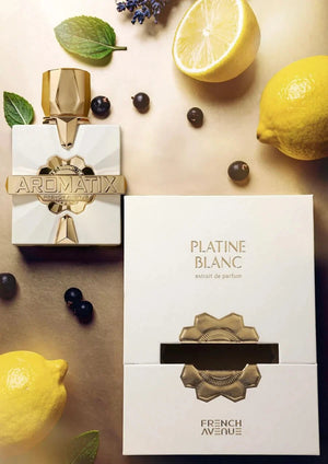 Platine Blanc by Aromatix X French Avenue 100ml – Unisex Floral Citrus Fragrance
