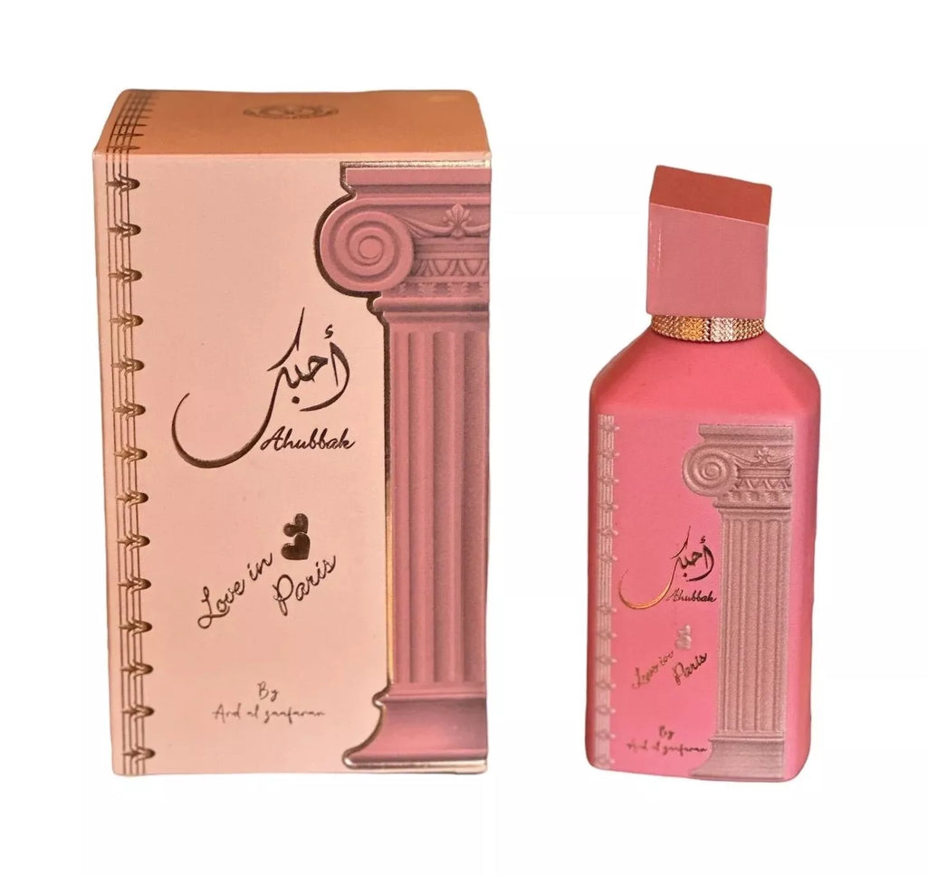 Ahubbak - Love In Paris - 100ml - EDP- Ard Al Zaafaran - Oriental Perfume