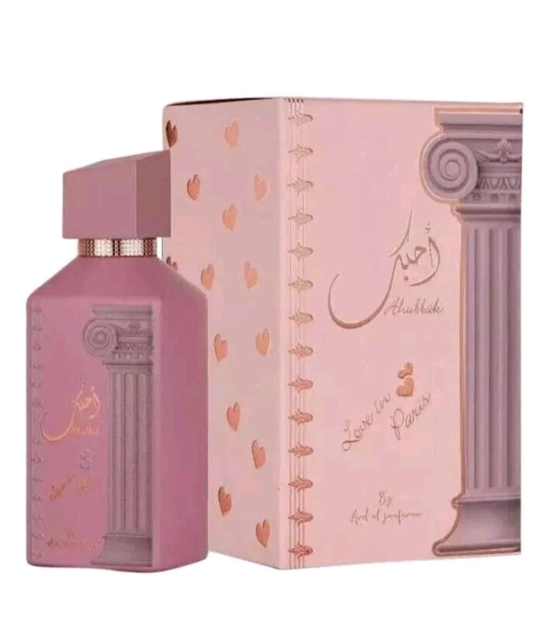 Ahubbak - Love In Paris - 100ml - EDP- Ard Al Zaafaran - Oriental Perfume