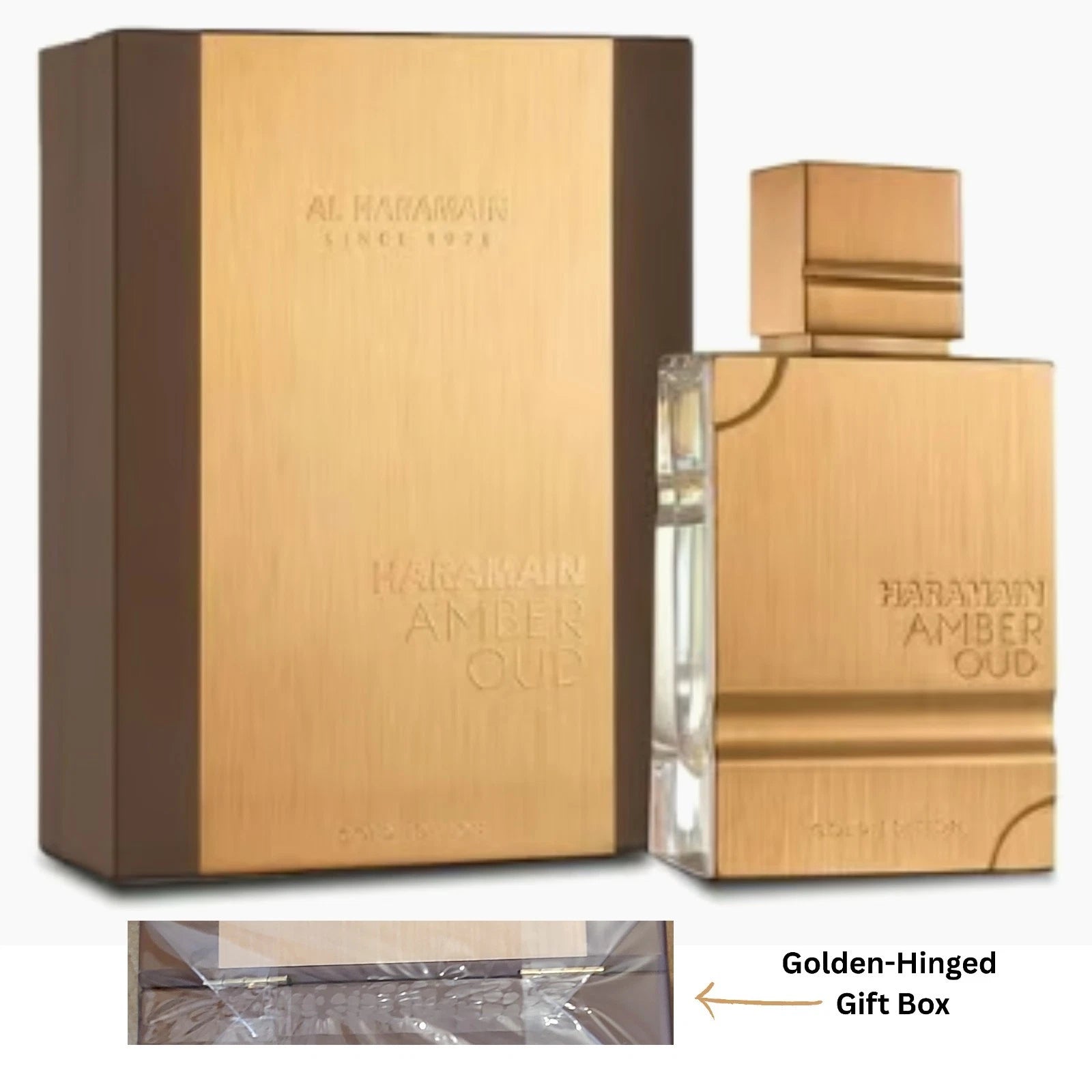 Al Haramain Amber Oud Gold Edition 60ml EDP Spray - Bergamot Woody Musk Amber