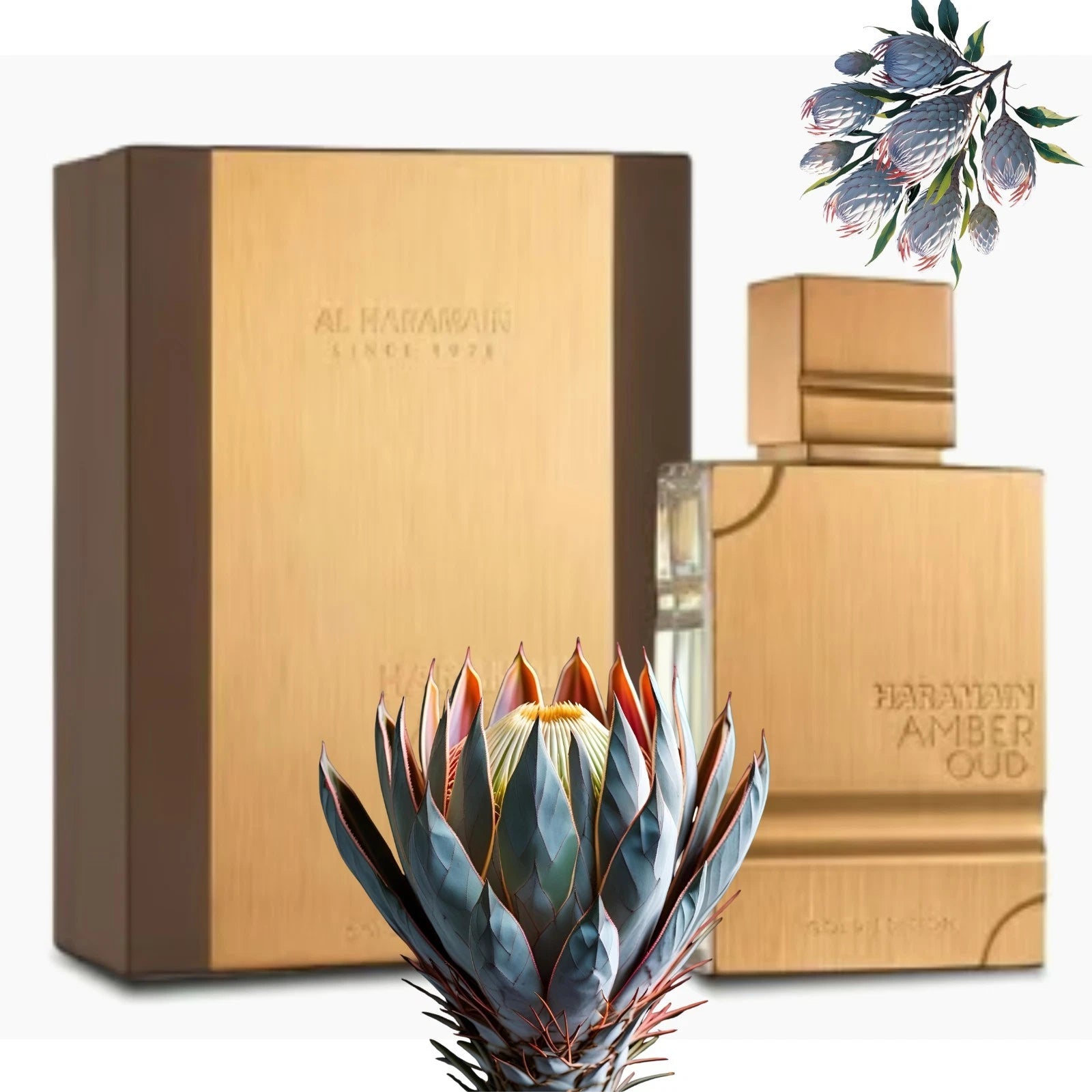 Al Haramain Amber Oud Gold Edition 60ml EDP Spray - Bergamot Woody Musk Amber