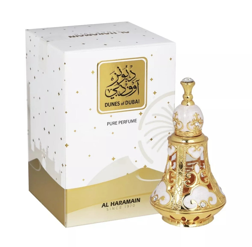Al Haramain Dunes of Dubai Attar 12ml | Long Lasting Perfume Oil for Women | Lux