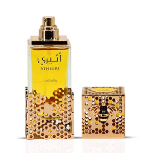Atheeri by Lattafa Unisex Eau de Parfum 100ml Soft Floral Gourmand Fragrance