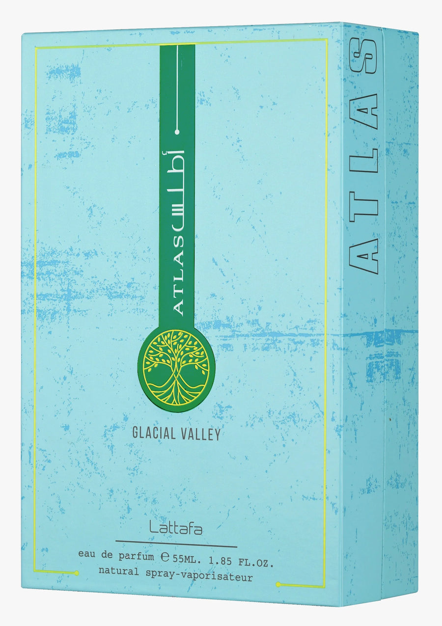 Lattafa Atlas Glacial Valley 55ml EDP Perfume Eau De Parfum Spray