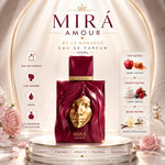 Mira Amour by Le Bonheur 100ml Eau de Parfum for Women – Fruity Floral Gourmand