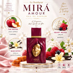 Mira Amour by Le Bonheur 100ml Eau de Parfum for Women – Fruity Floral Gourmand