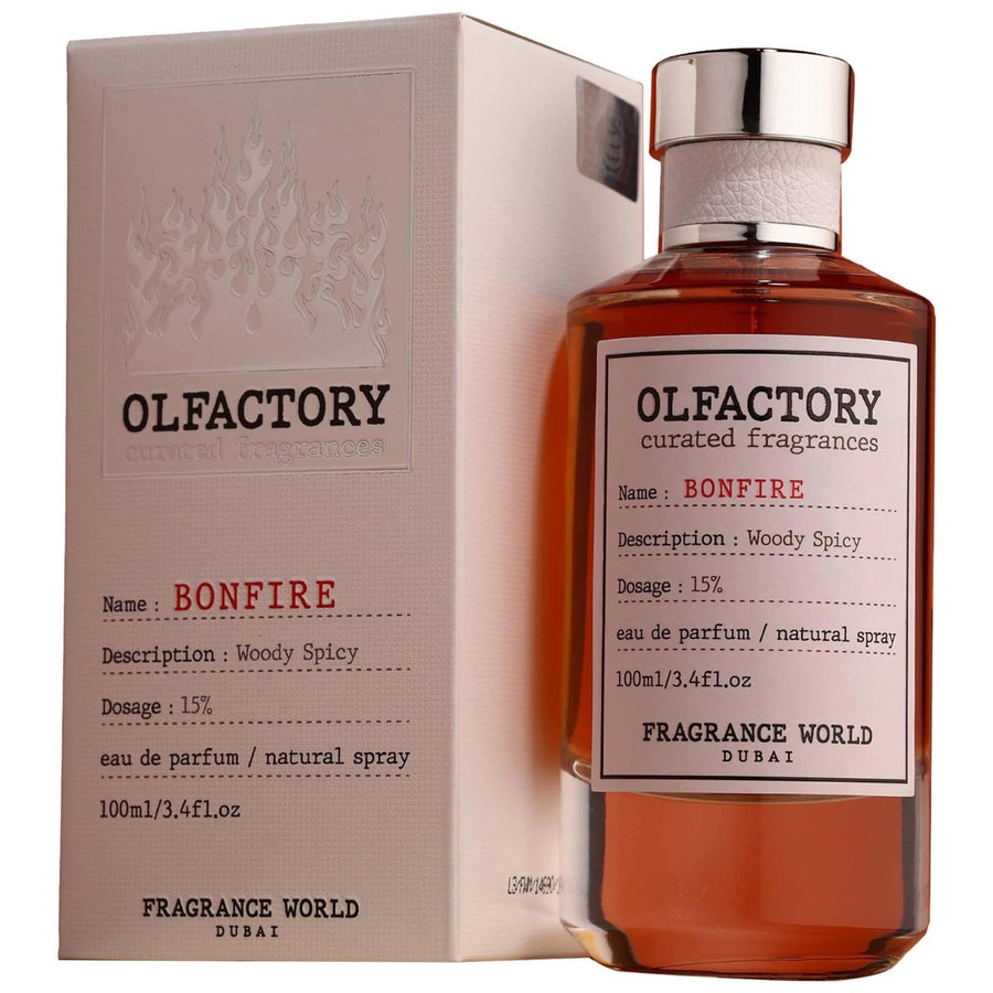 Olfactory Bonfire by Fragrance World – Eau De Parfum 100ml