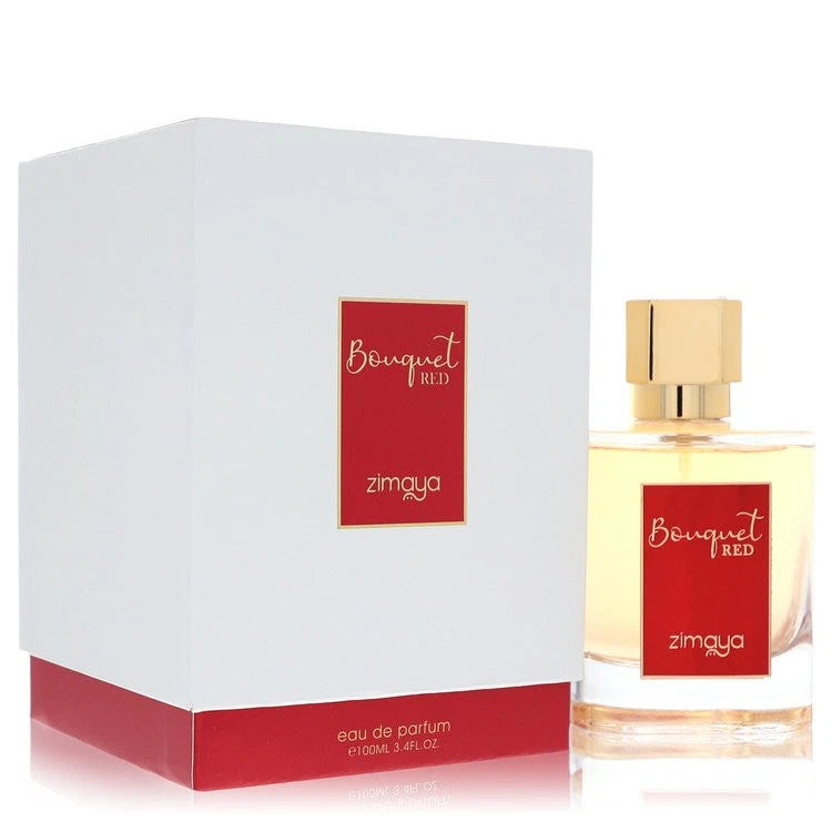 Afnan Zimaya Bouquet Red by Afnan, Eau De Parfum Spray 3.4 oz
