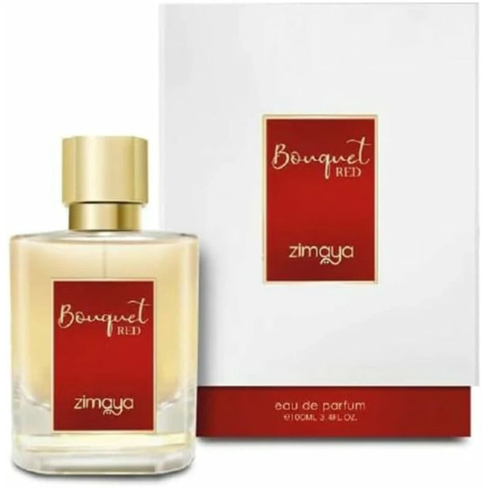 Afnan Zimaya Bouquet Red by Afnan, Eau De Parfum Spray 3.4 oz