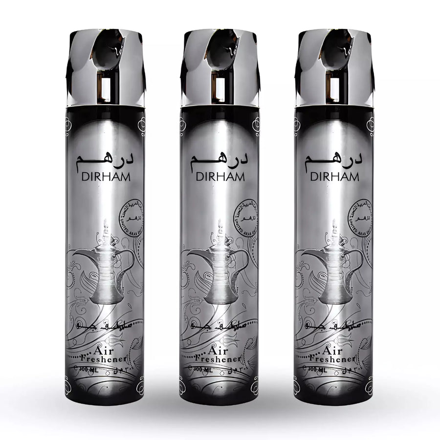 Dirham Air Freshener 300ml by Ard Al Zaafaran - 3 Pack