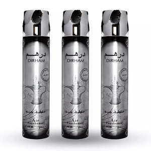 Dirham Air Freshener 300ml by Ard Al Zaafaran - 3 Pack