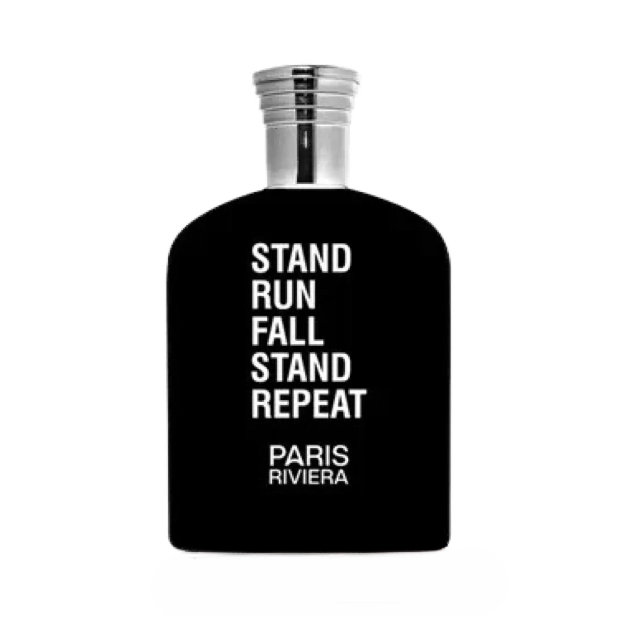 Stand Run Fall Stand Repeat | Eau De Toilette 100ml | by Paris Riviera