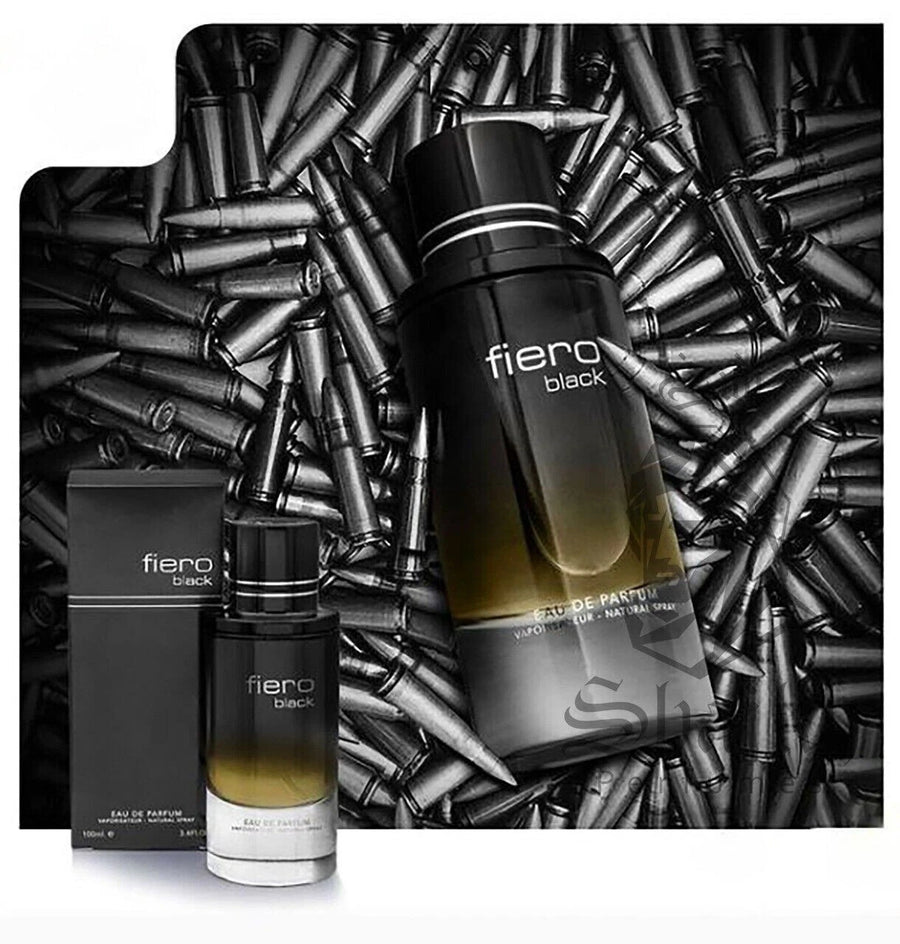 Fiero Black by Fragrance World – Eau de Parfum 100ml