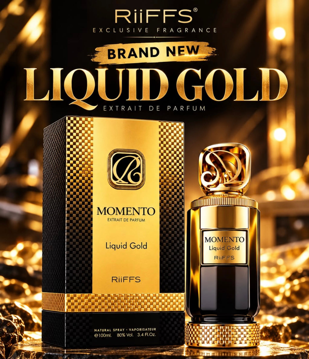 RiiFFS Momento Liquid Gold extrait de parfum