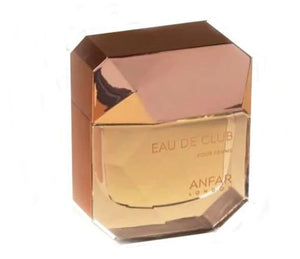 Eau De Club Pour Femme | Eau De Perfume 100ml | by Anfar London