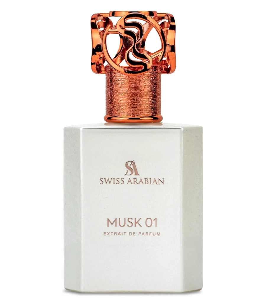 Swiss Arabian Musk 01 Eau de Parfum 50ml Unisex Spicy Floral Musk Long Lasting