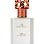 Swiss Arabian Musk 01 Eau de Parfum 50ml Unisex Spicy Floral Musk Long Lasting