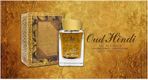Oud Hindi EDP 100ML Arabic Perfume by Khalis Perfumes