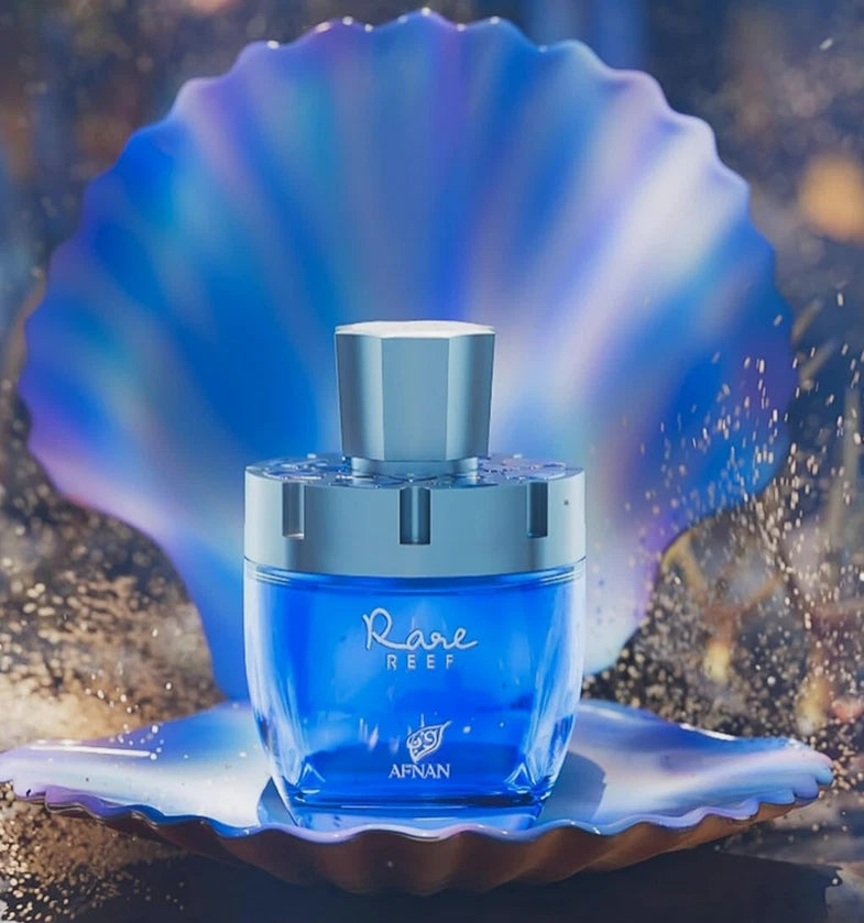 Parfum Afnan Rare Reef EDP 100ml - Extrait De Parfum, Fragrance Riche, Flacon Spray