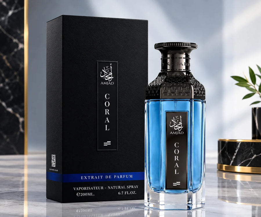 Amjad Coral EDP 200ml by Faan - Vibrant Floral Musk