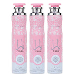 Lattafa Yara Pink Air Freshener - Long Lasting Fragrance ( 3 x 300ml Bundle )