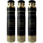 Lattafa Khamrah Air Freshener- Pack of 3 - For Home, Office &Car