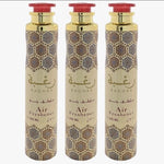 3 pcs Raghba 300ml Dubai Air Freshener Car/ Room Spray