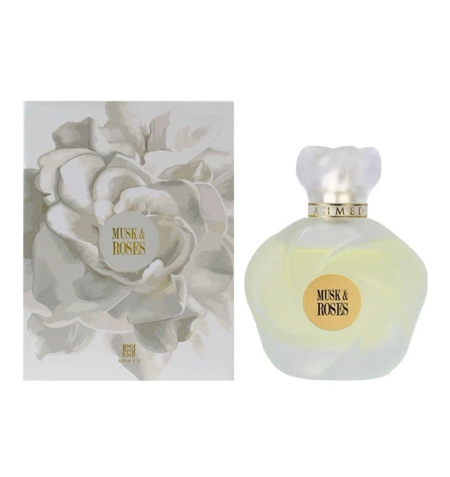 Musk & Roses EDP 75ml By Ahmed Al Maghribi | Sweet Rosy Perfume | Unisex