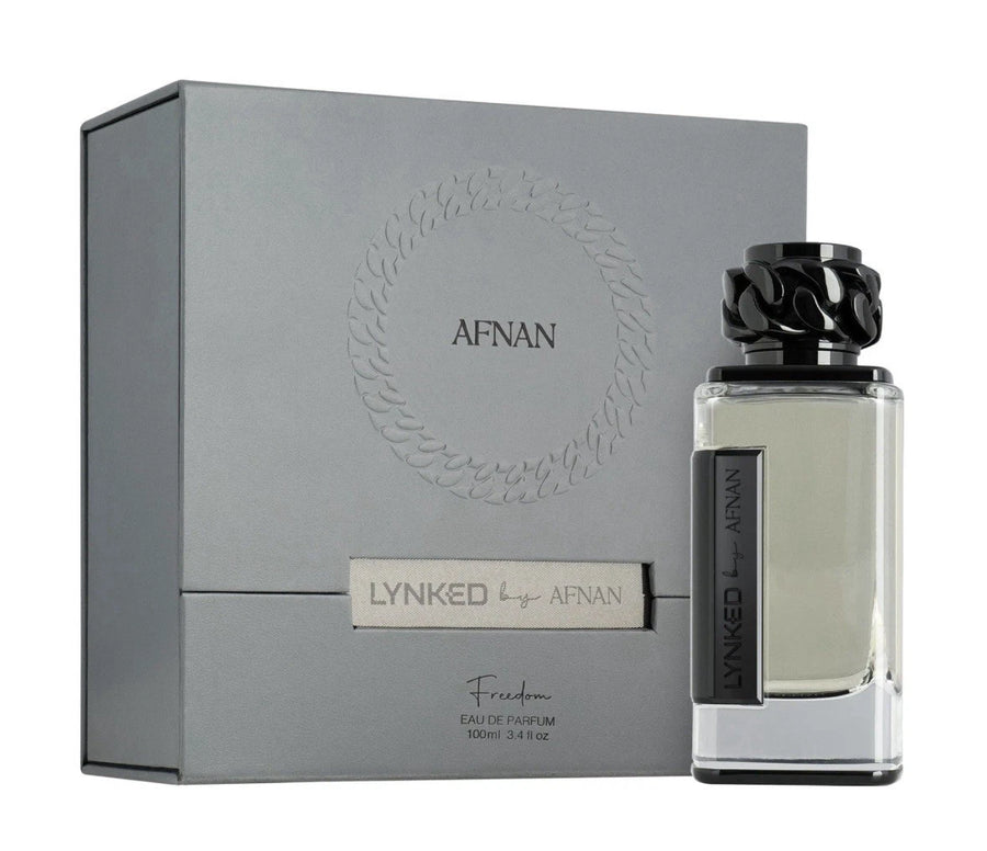 Afnan Lynked Freedom Black Eau de Parfum 100ml Men Amber Woody Spicy