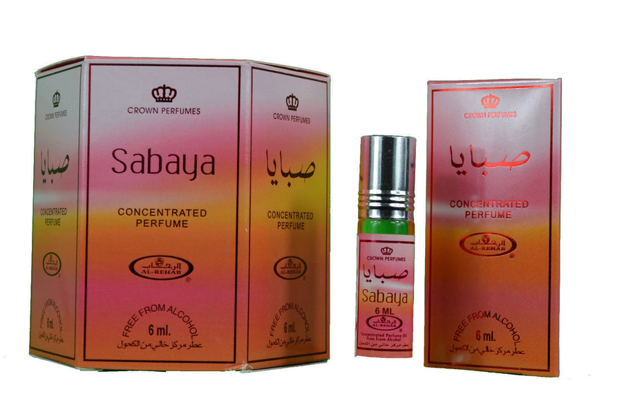 Sabaya 6ml (box of 6) Al Rehab Perfume Oil/Attar/Ittar