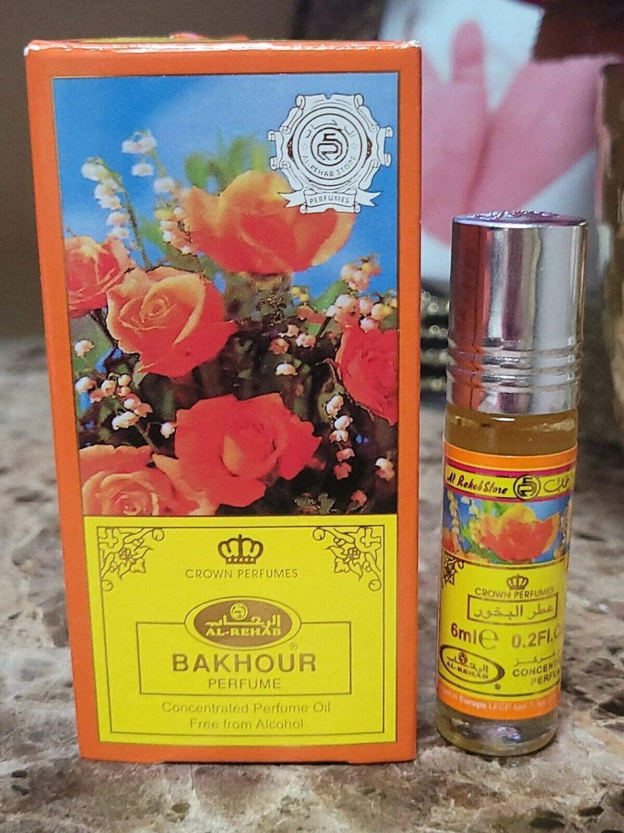Bakhour Attar 6ml (box of 6) Al Rehab Perfume Oil/Attar/Ittar