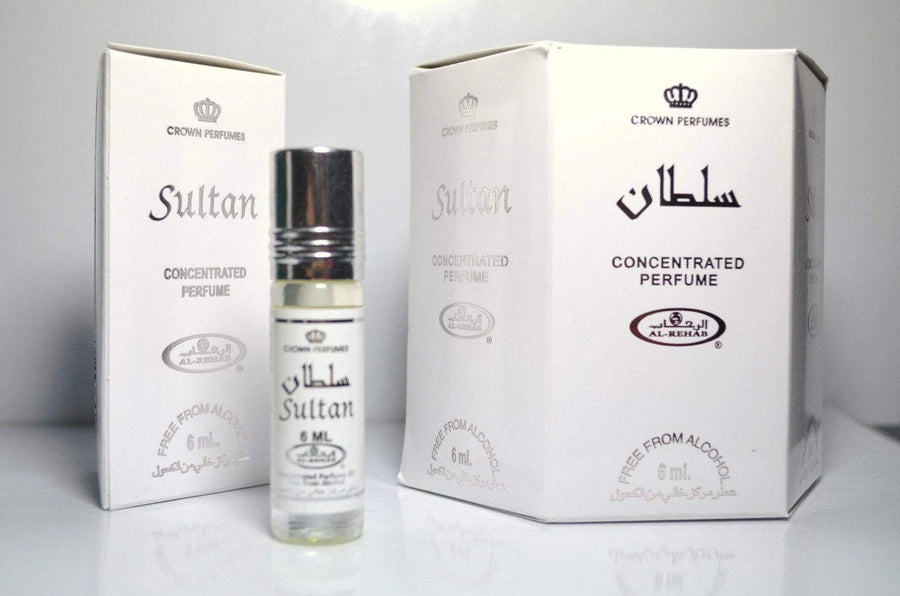 Sultan 6ml (box of 6) Al Rehab Perfume Oil/Attar/Ittar