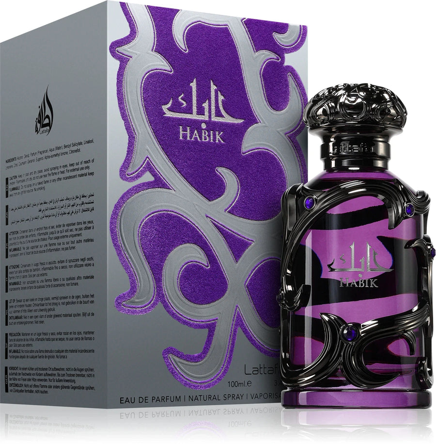 Lattafa Habik for Men EDP 100ml Spicy Woody Long Lasting Masculine Perfume