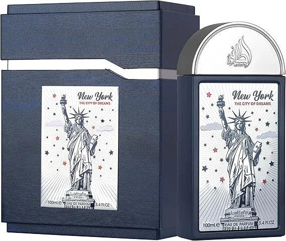 New York The City Of Dreams by Lattafa EDP 100ml Luxury Long Lasting Perfume