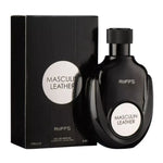 RIIFFS Masculin Leather Eau de Parfum 100ml Long Lasting Arabic Perfume Mens