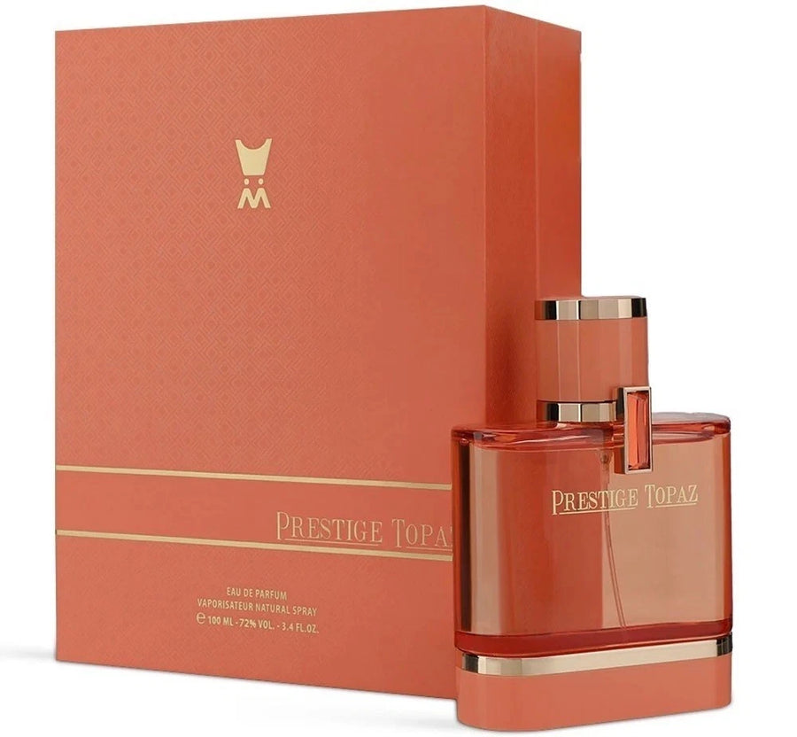Prestige Topaz by Al Majed Oud EDP Eau De Parfum For Men & Women - 100 ML