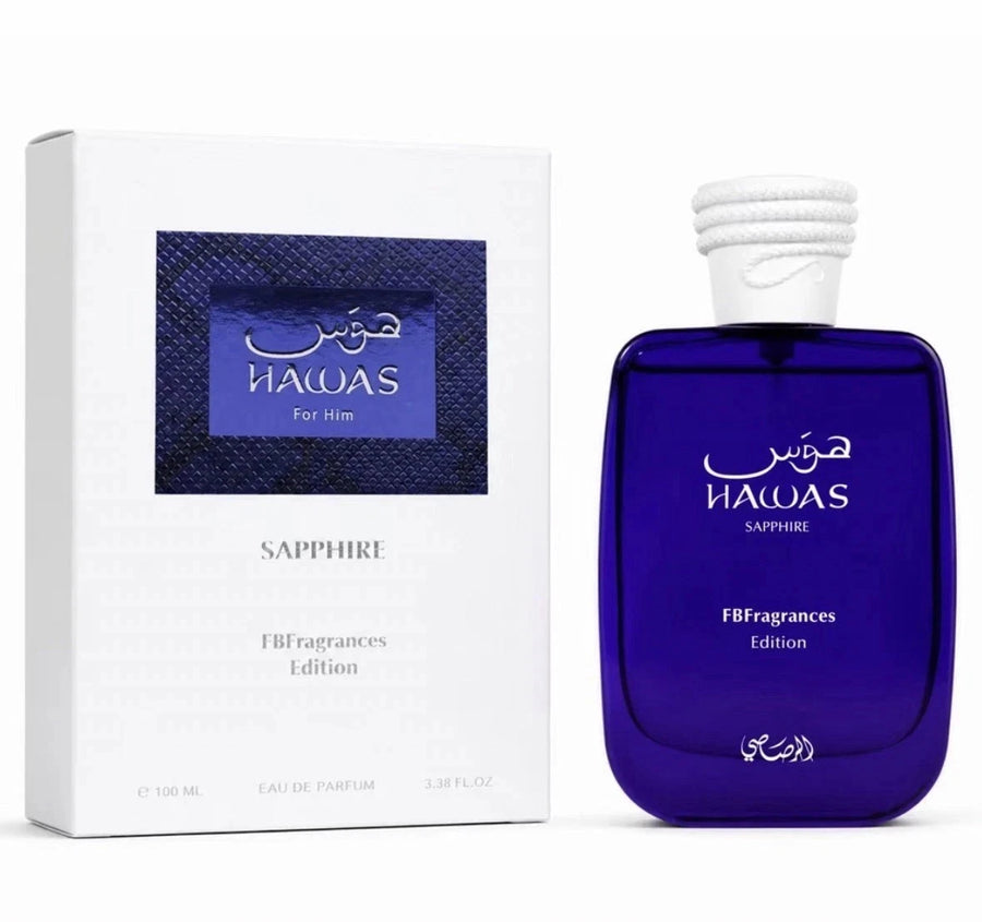 Rasasi Hawas Sapphire EDP 100ml Brand New