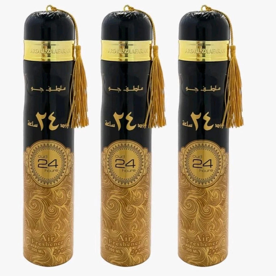 OUD 24 HOURS 300ML Pack Of 3 BY ARD AL ZAAFARAN-AIR FRESHENER SPRAY