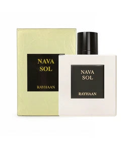 Rayhaan Nava Sol Eau de Parfum 100ml Unisex Fruity Floral Woody Musk Fragrance
