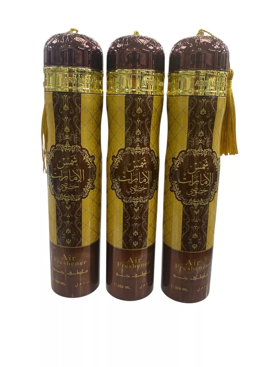 Shams Al Emarat Khususi | Air Freshener | Pack of 3 | 300ml | Ard Al Zaafaran